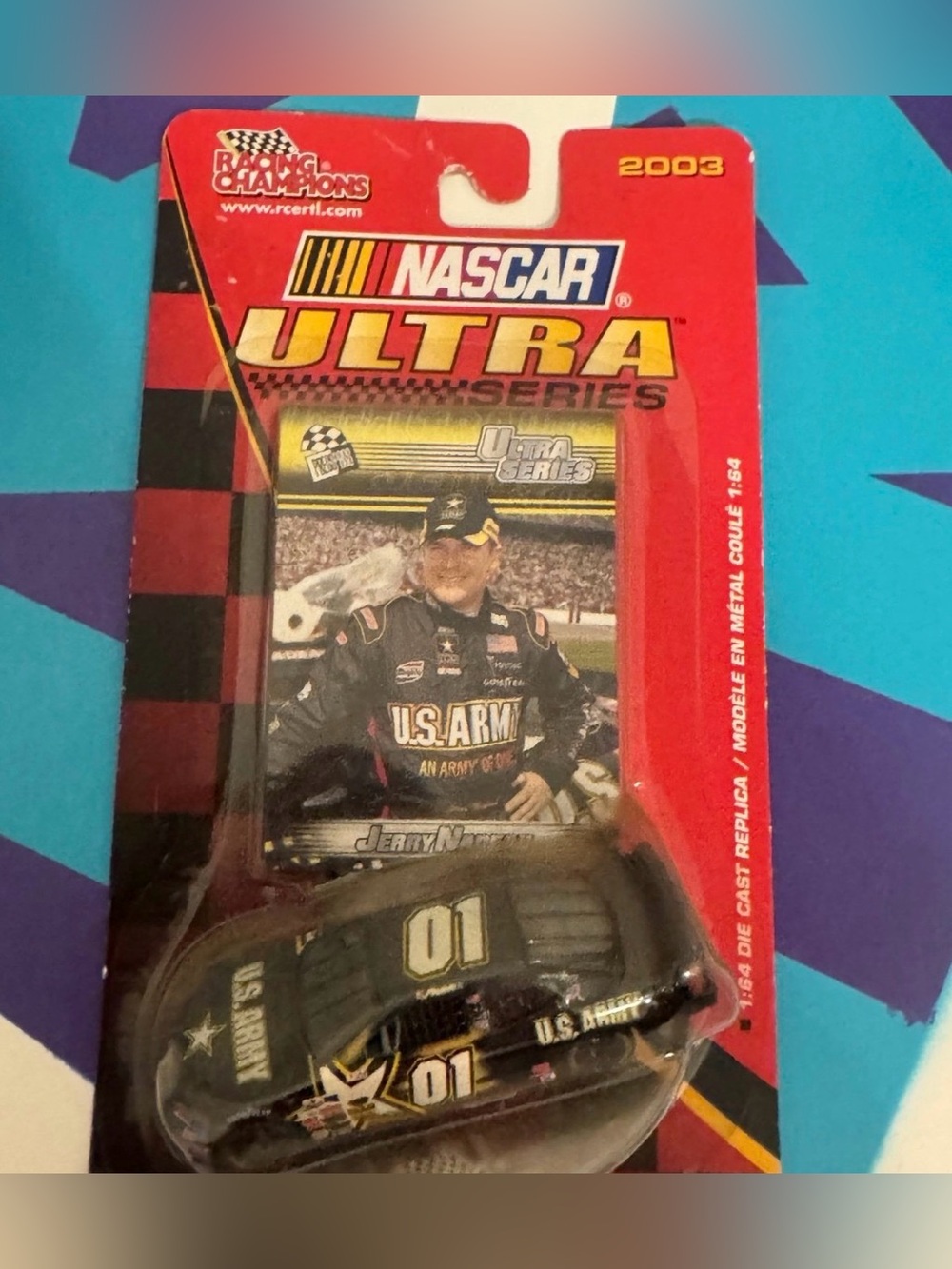 NASCAR 2003 CHASE THE RACE U.S. ARMY CAR- BRAND NEW IN BOX!